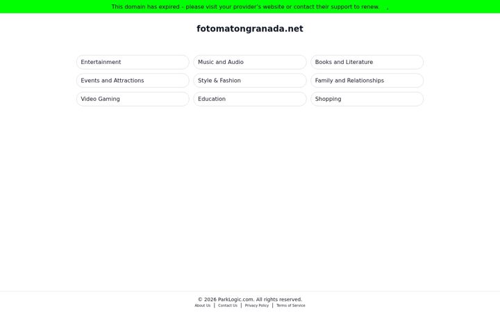 Screenshot of fotomatongranada.net