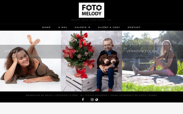 Screenshot of fotomelody.cz