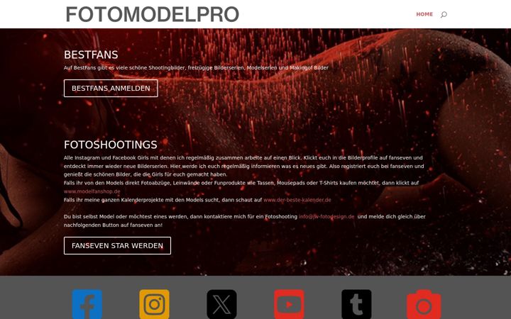 Screenshot of fotomodelpro.de