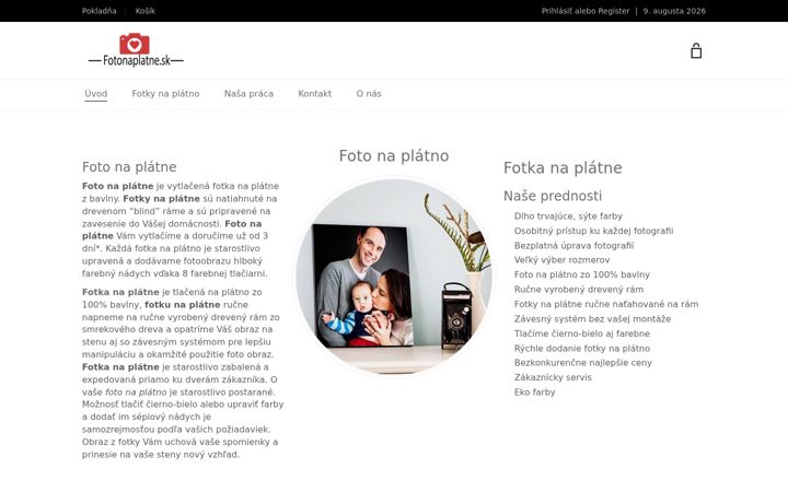 Screenshot ta' fotonaplatne.sk