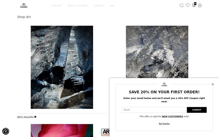 Screenshot of fotonomadphotography.com
