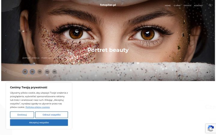 Screenshot of fotopiter.pl