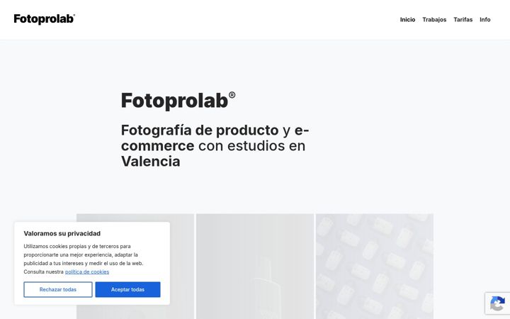 Screenshot of fotoprolab.com