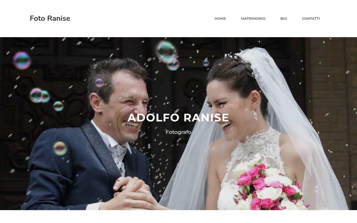 Screenshot of fotoranise.it
