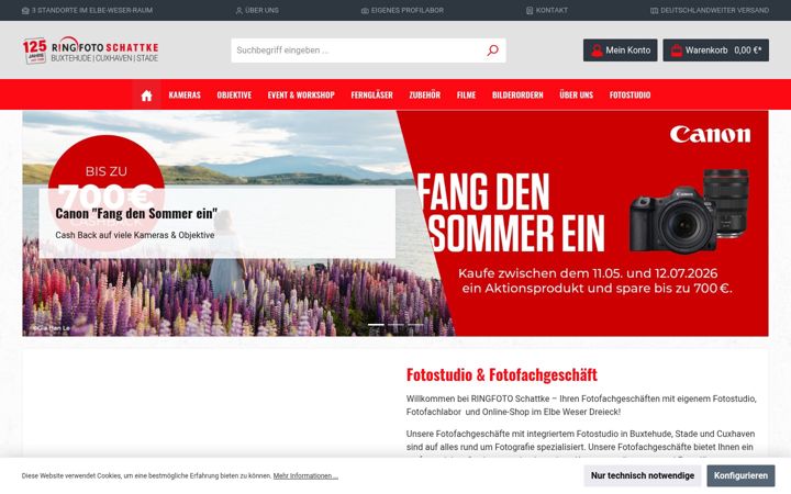 Screenshot of fotoschattke.de