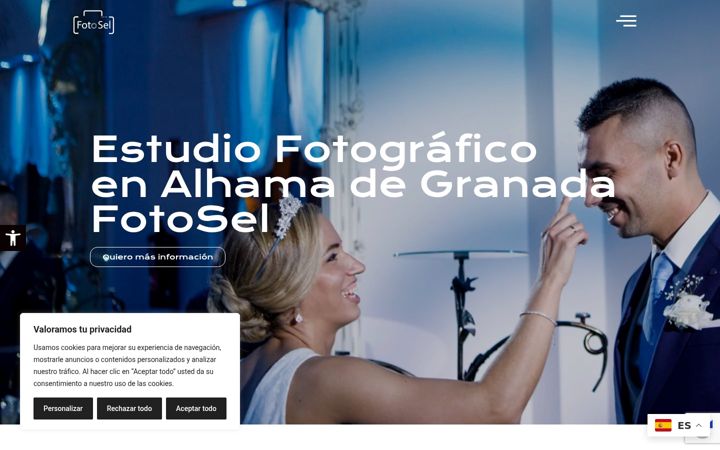 Screenshot of fotosel.es