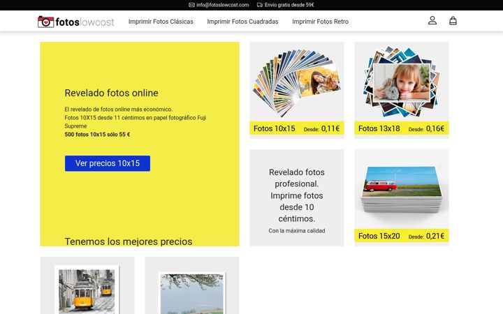 Skärmbild av fotoslowcost.com
