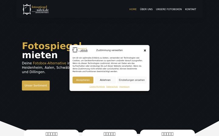 Screenshot of fotospiegel-aalen.de