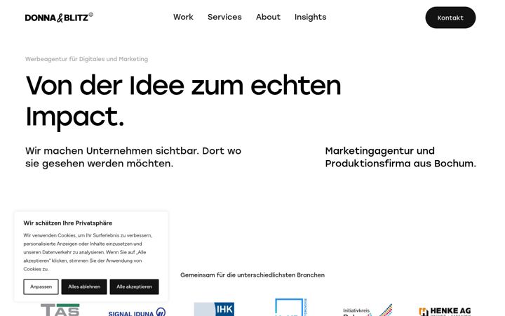Screenshot stránky fotostudio-bochum.de