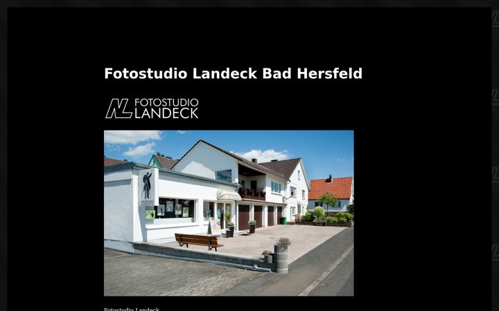 Snimka zaslona za fotostudio-landeck.de