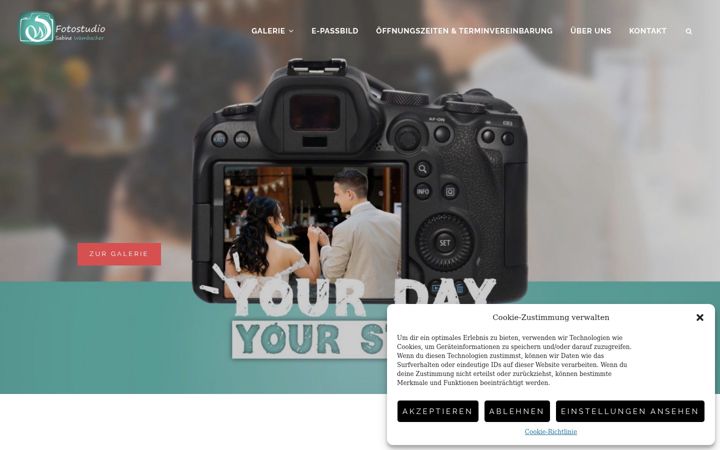 Screenshot of fotostudio-wembacher.de