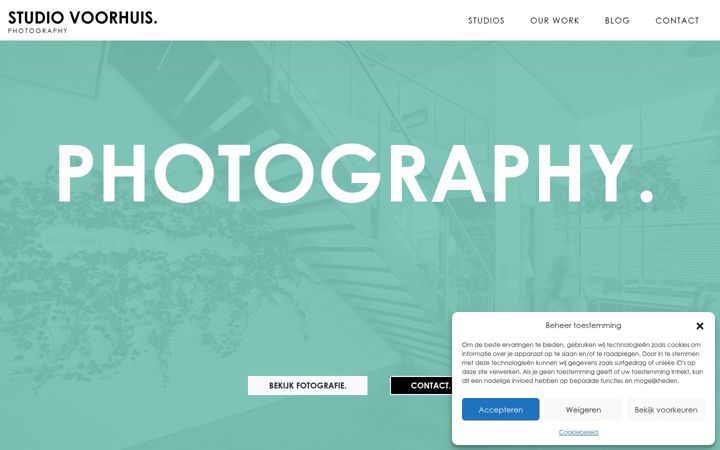 Posnetek zaslona fotostudiovoorhuis.nl
