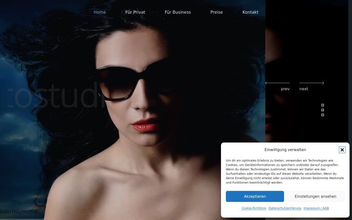 Képernyőkép: fotostudiowagner.de
