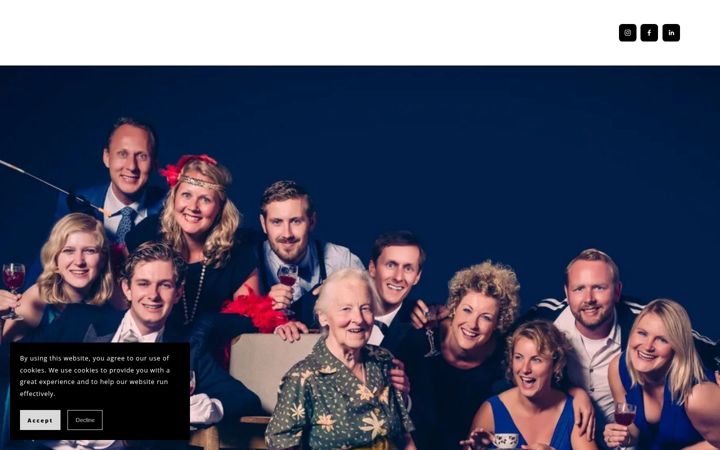 Screenshot of fotostudioziezo.nl