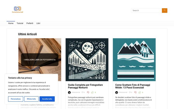Screenshot of fototutorial.com