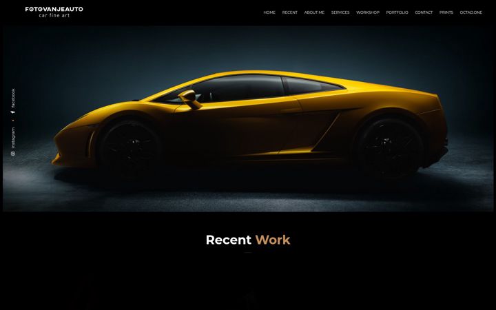 Screenshot of fotovanjeauto.nl