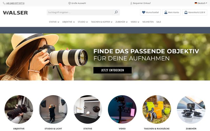 Screenshot of fotowalser.com