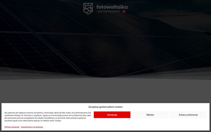 Screenshot of fotowoltaika-porownywarka.pl