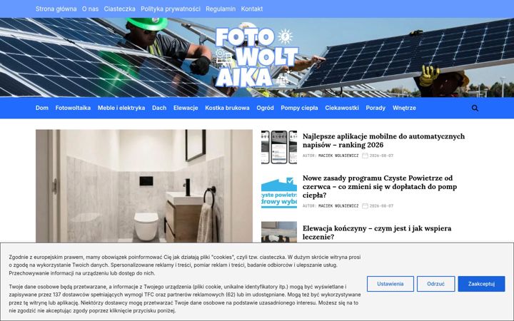 Screenshot of fotowoltaikainfo.pl