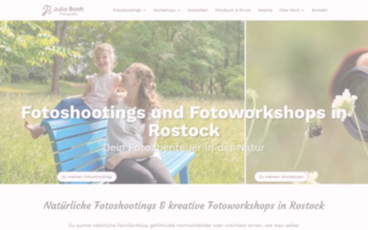 Screenshot of fotoworkshop-boldt.de
