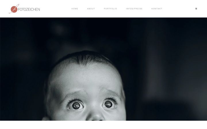 Screenshot of fotozeichen.de