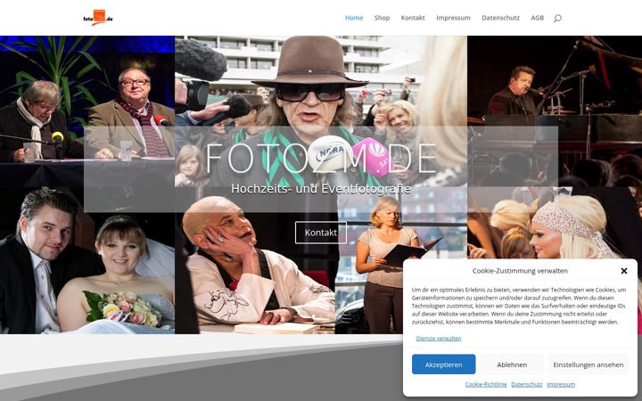 Screenshot of fotozm.de