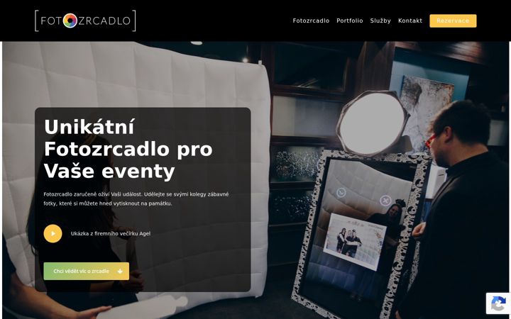 Snímek obrazovky fotozrcadlo.cz