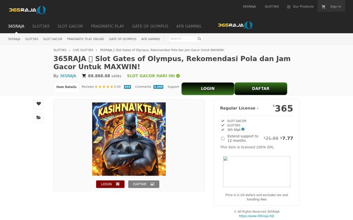 Screenshot of fotr.org