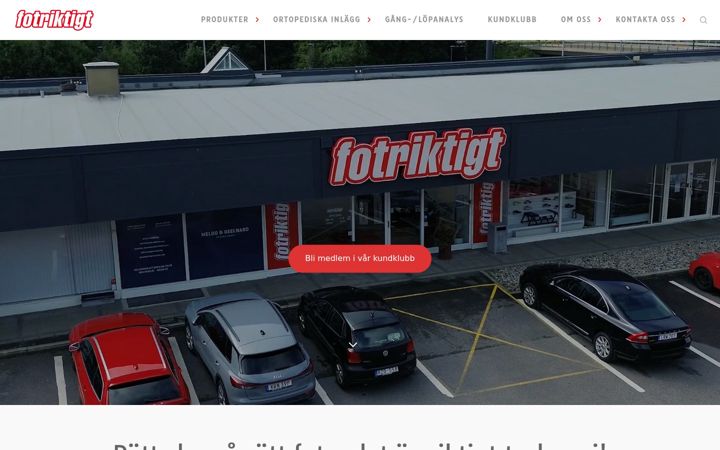 Screenshot of fotriktigt.se