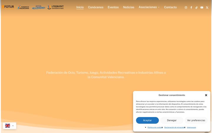 Screenshot of fotur.es