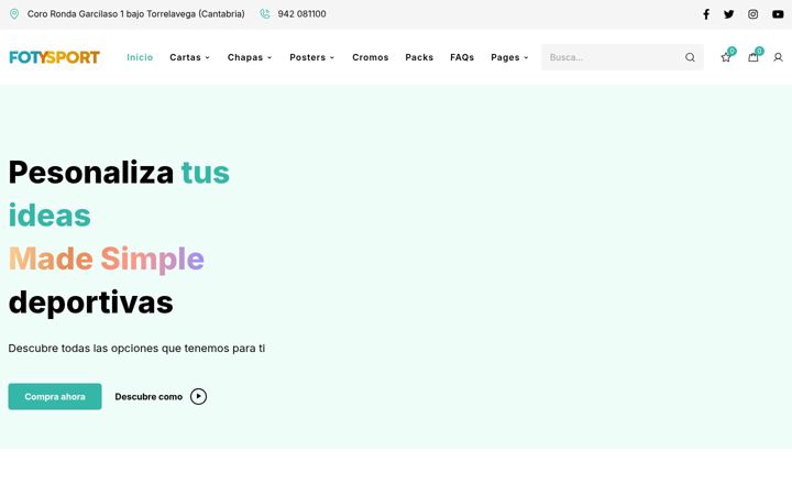 Screenshot of fotysport.com