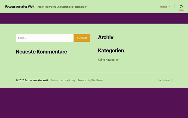 Screenshot of fotzenalarm.com