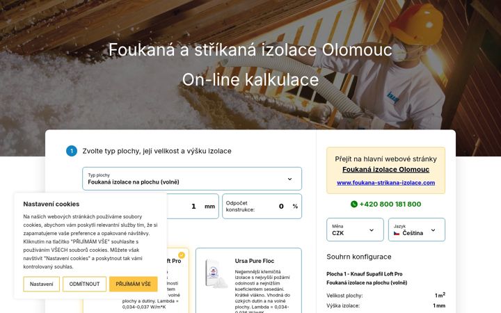 Screenshot of foukane-strikane-izolace.cz