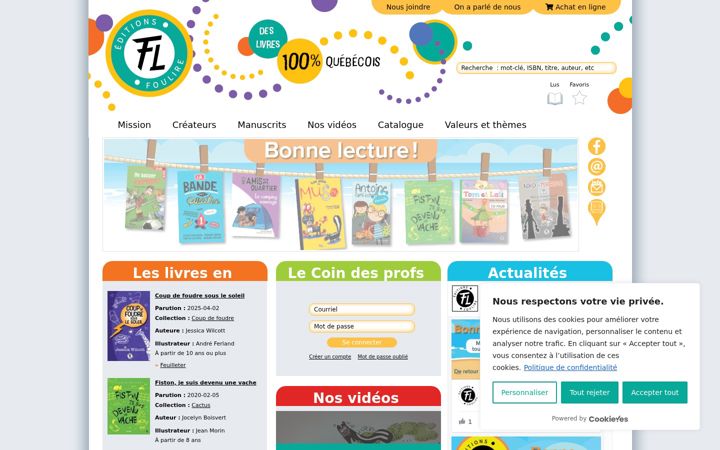 Screenshot of foulire.com
