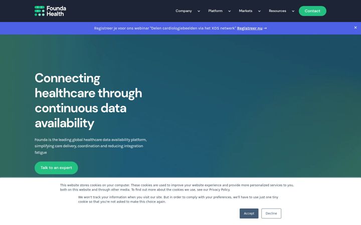 Screenshot of founda.com