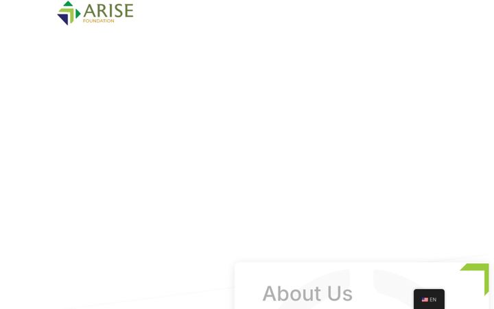 Screenshot of foundation-arise.com