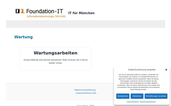 Screenshot of foundation-it.de
