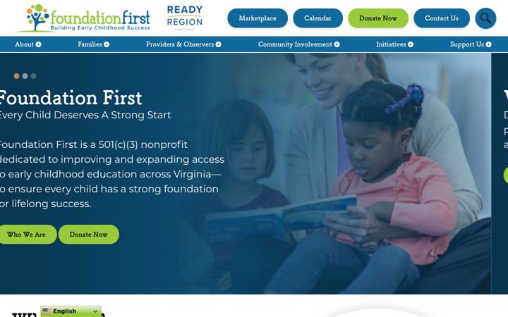 Screenshot of foundationfirstva.org