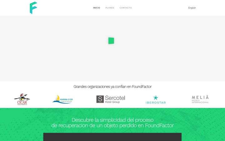 Screenshot of foundfactor.com