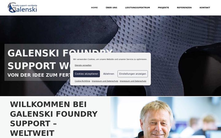 Screenshot of foundry-support-worldwide.com