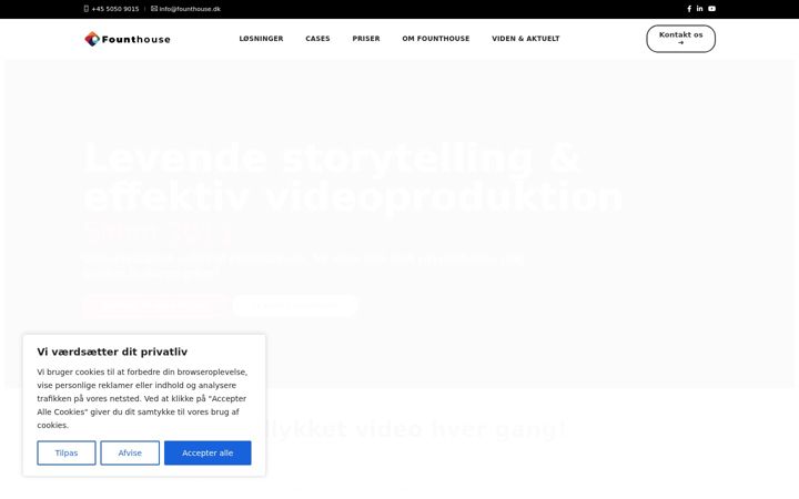 Screenshot of founthouse.dk