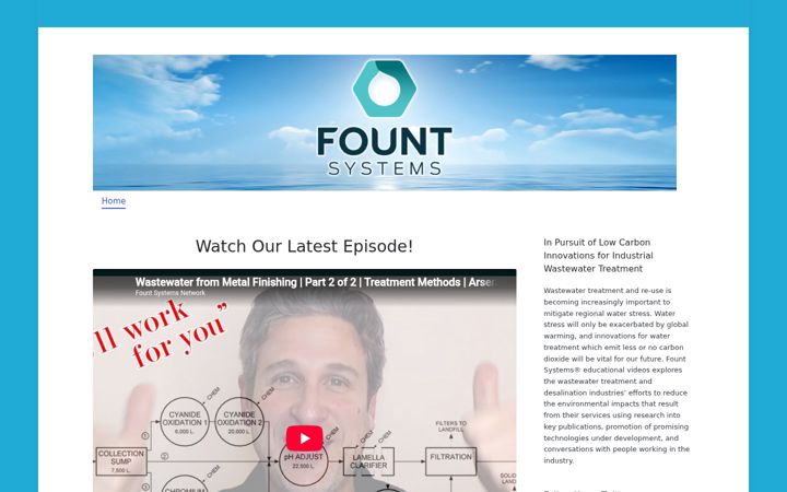 Screenshot of fountsystems.com