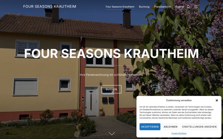 Ekrānuzņēmums no four-seasons-krautheim.de