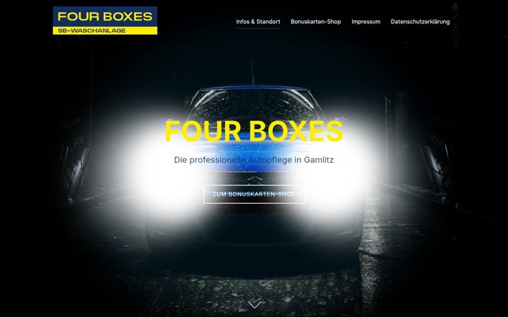 Screenshot of fourboxes.at