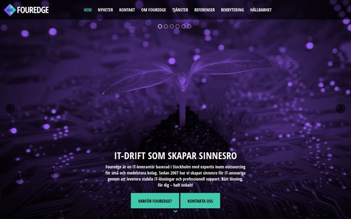 Screenshot of fouredge.se