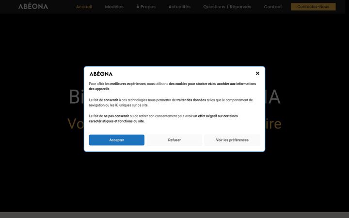 Screenshot of fourgons-abeona.fr