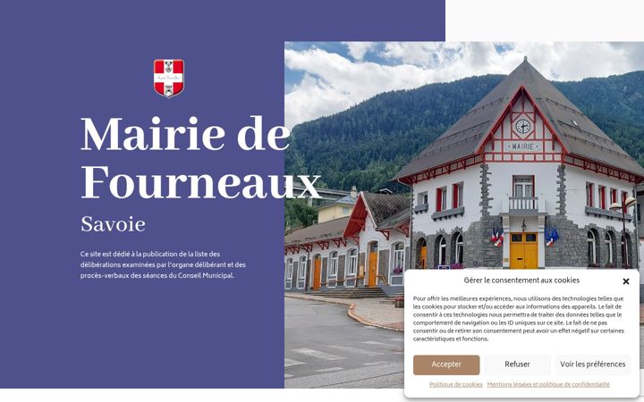 Screenshot of fourneaux-savoie.fr