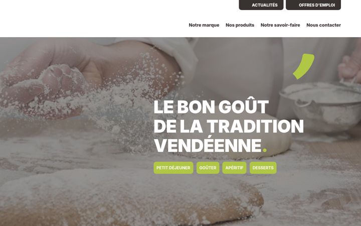 Screenshot of fournees-de-la-vie.fr