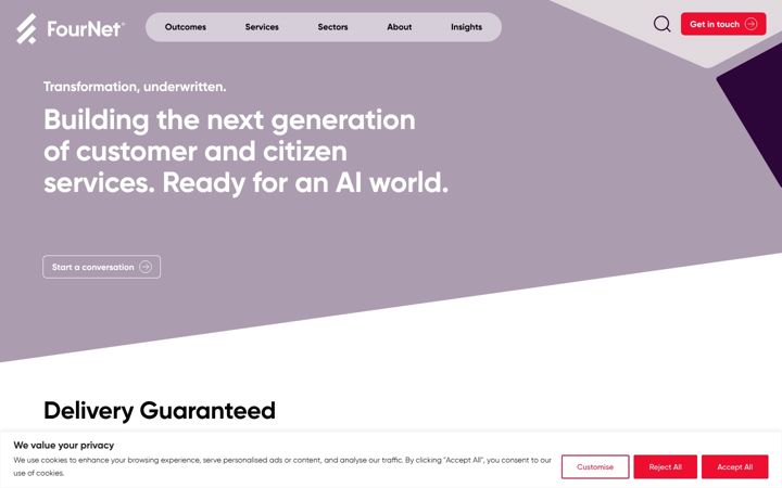 Screenshot ta' fournet.co.uk
