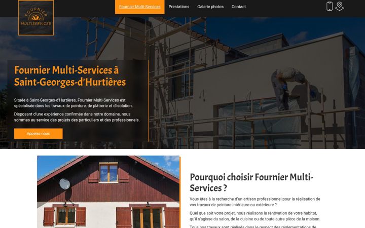 Screenshot of fournier-multi-services.fr